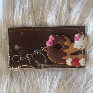 New! Sanrio Hello Kitty Rubber Keychain